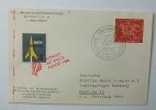 Bund Raketenpost Michel Nr. 334 u. Privatausgabe Deutsche Raketen Gesellschaft 6 Pf