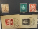 Deutsches Reich Michel Nr. 859, 862, 864, 886 u. 896