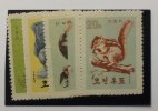 Nordkorea Michel Nr. 433 - 437 4 Werte ohne Michel Nr. 434 o. Garantie wie verausgabt