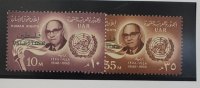 Bes. von Palästina Michel Nr.9 / 10 Uno 2 Werte