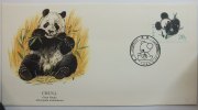 China Michel Nr. 2010 FDC 20 F. Pandabär a. Blanko Schuck FDC