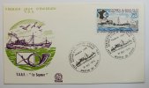 Franz. Gebiet Antarktika Michel Nr.95 a. Blankop FDC, Zudruck Postschiff Le Sapmer