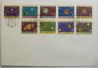 Albanien Albanien Michel Nr. 892 - 900 Sonnensystem 9 Werte Luxus FDC