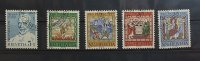 Schweiz Michel Nr. 853 - 857 Pro Patria