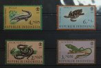 Indonesien Michel Nr. 558 - 561 Reptilien