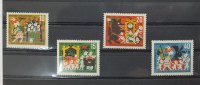 Bund Michel nr. 408 - 411