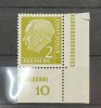 Bund Michel Nr. 177 Heuss Ecke