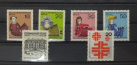 Berlin Michel Nr. 320 - 325 Gedenkausgaben kpl.