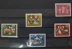 Bund Michel Nr. 381, 385 - 388 Gedenkausgaben kpl. 5 Werte