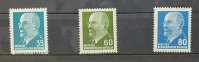 DDR Michel Nr. 1080,1331a und 1689