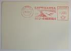 Bund Blanko Postkarte Lufthansa #Süd-Amerika