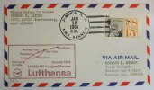 usa Lufthansa Erstflug LH 490/492 diverse