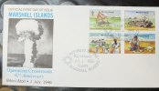 Marschal Inseln 40. Jahrestag des Atom Bomben Tests 1946