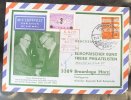 Bund Michel Nr. 380 auf Raketen Luftpost Brief