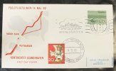Bund Michel Nr. 399 auf FDC Brief Vogelflug Linen