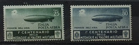 Italien Michel Nr. 505 und 508 Zepelin