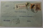 Uruguay Luftpost Einschreiben nach Paris