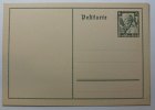 Deutsches Reich Ganzsache 4. Deutsche Nothilfe