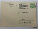 Deutsches Reich Ganzsache Postkarte