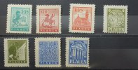 Deutsche Lokalausgabe Plauen Vogtland Michel Nr. 1 - 7