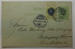 Serbien Postkarte aus Serbien über Hannover nach Körtingsdorf bei Hannover