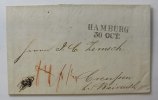 Hamburg Vorphiliatelie Hamburg L2 Brief mit Inhalt