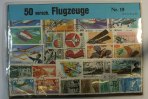 diverse 50 verscheidene Flugzeuge