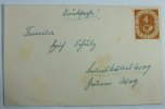 Deutsches Reich diverse Michel Nr. 124 postfrisch auf Danksagungskarte