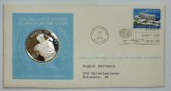 United Nations Silber Med. Silbermed. zum Tag der Arbeit 1974