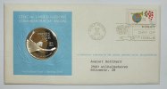 United Nations Silber Med. Silbermed. zum Tag Welt Post Union