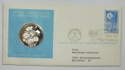 United Nations Silber Med. Silbermed. zum Jahr des Friedens