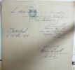 Österreich 1 kr Quittung vonm 28.5.1878 mit Marke über 1 Kreuzer