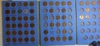 USA 1 Cent Einsteckalbum 1 Cent Lincoln diverse fast voll