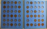 USA 1 Cent Einsteckalbum 1 Cent Lincoln duiverse
