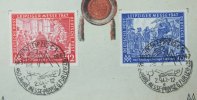 SBZ Michel Nr. 965 und 966 auf FDC