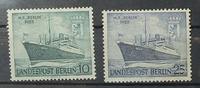 Berlin Michel Nr. 126 und 127