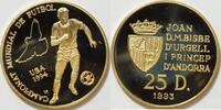 Andorra 25 Dinar Fußball WM 1994