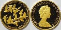 Kanada 100 $ Gold Gemeinsam in die Zukunft - Gänse