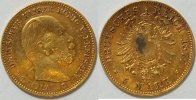 Preussen 5 Mark Gold 5,-- Mark Gold Preussen Prägefehler i. Feld mittig RS