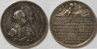 Nassau Oranien Silbermed. Wilhelm V. 1751 -1806 auf den Umzug des Prinzenpaares nach Amsterdam