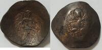 Byzanz Schüsselmünze Manuel I. 1143 - 1180 Billon Schüsselmünze Constantinopel