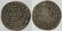 Schleswig Holstein 1/16 Taler Friedrich III. 1616 - 23
