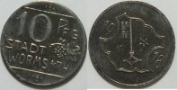 Worms 10 Pfennig