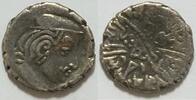 Westliche Satrapen AR Drachme Bhartrdaman 287 - 295 Ar Drachme Rs. Hügel mit Sonne und Mond