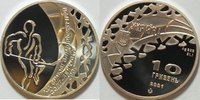 Ukraine 10 Hryven Olympischen Spiele 2002 in Salt Lake City / Eishockey