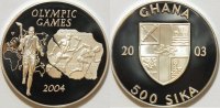 Ghana 500 Sika Olympische Spiele Athen 2004, Fackelläufer