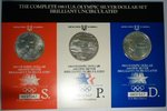 USA 3 x 1 $ Satz Olympiade Los Angeles
