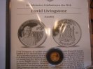 Zambia 5000 Kwacha David Livingstone 1/25 Unze Gold. Die kleinsten Goldmünzen der Welt