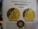 Mongolei 500 Tugrik Sutra Jadamba 1/25 Unze Gold. Die kleinsten Goldmünzen der Welt
