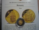 Niue 25 Dollars Bounty 1/25 Unze Gold Kleinste Goldmünzen der Welt